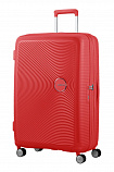 Валіза American Tourister Soundbox із поліпропілену на 4-х колесах 32G*10003 червона (велика)