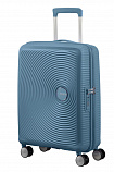 Валіза American Tourister Soundbox із поліпропілену на 4-х колесах 32G*41002 синя (середня)