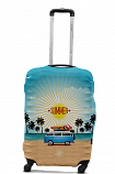 Чохол для валізи Coverbag мінівен L різнобарвний