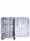 Комплект тканинних валіз Snowball 87303 червоний
