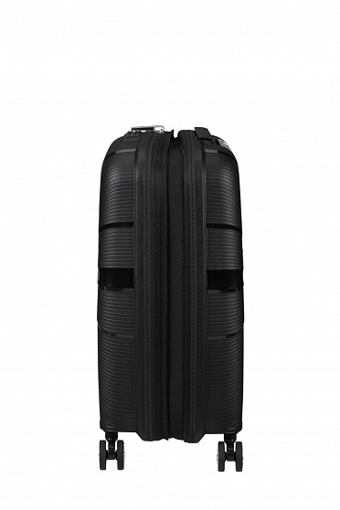 Валіза American Tourister Starvibe MD5*09002 маленька чорна з розширенням