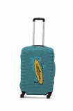 Чохол для валізи Coverbag серфінг S різнобарвний