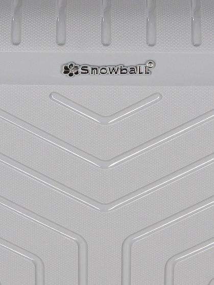Валіза Snowball 20103 велика срібна
