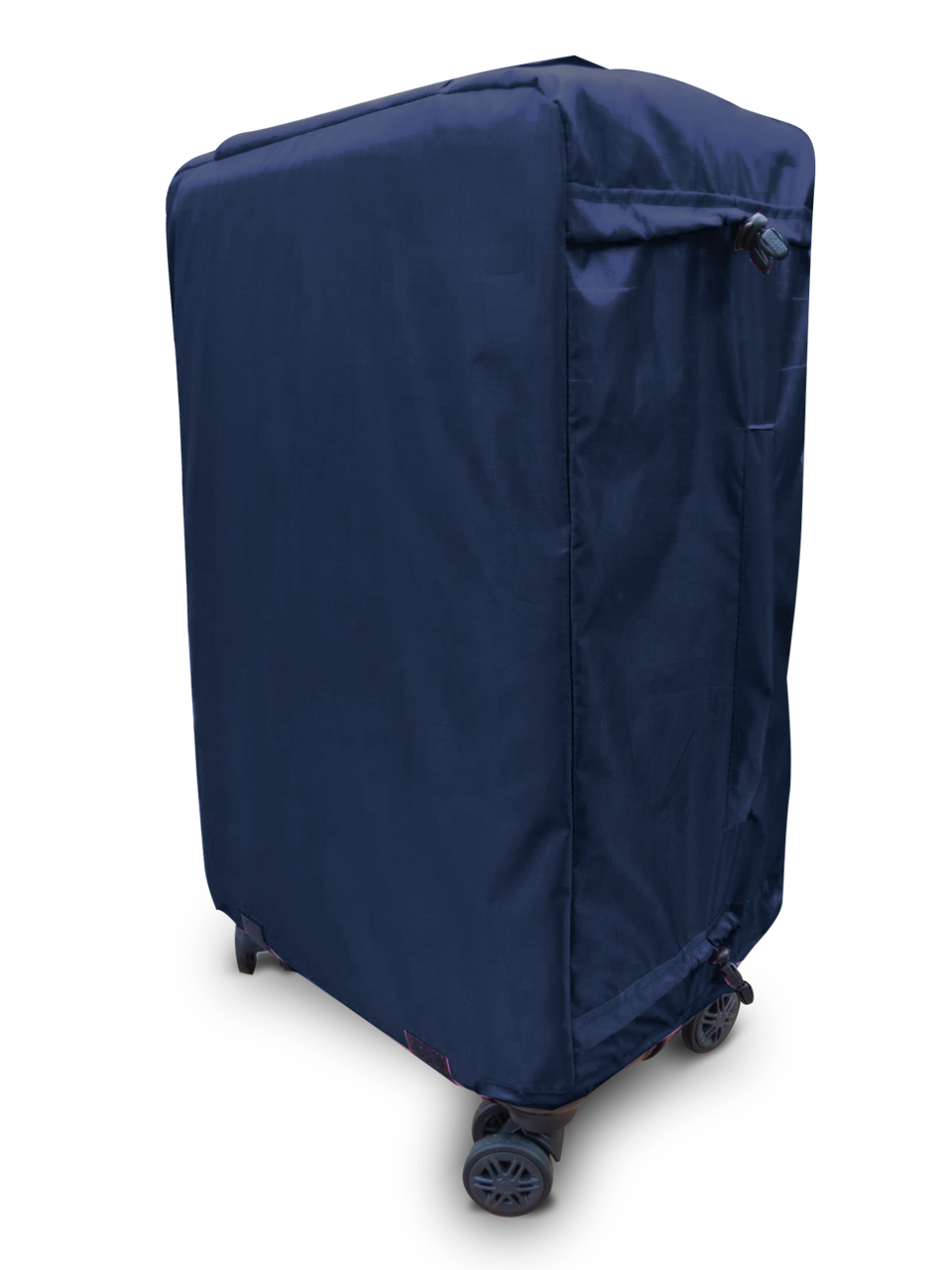 Чохол для валізи Coverbag Нейлон Ultra L темно-синій