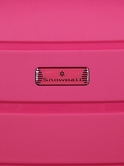 Валіза 66 см Snowball 61303 рожева середня