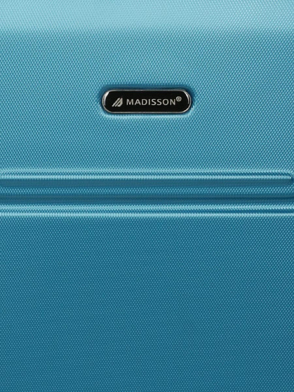 Валіза Madisson (Snowball) 32303 велика блакитно-бірюзова