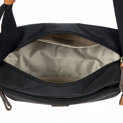 Жіноча текстильна повсякденна сумка Bric's X-Bag BXG45057.101 чорна